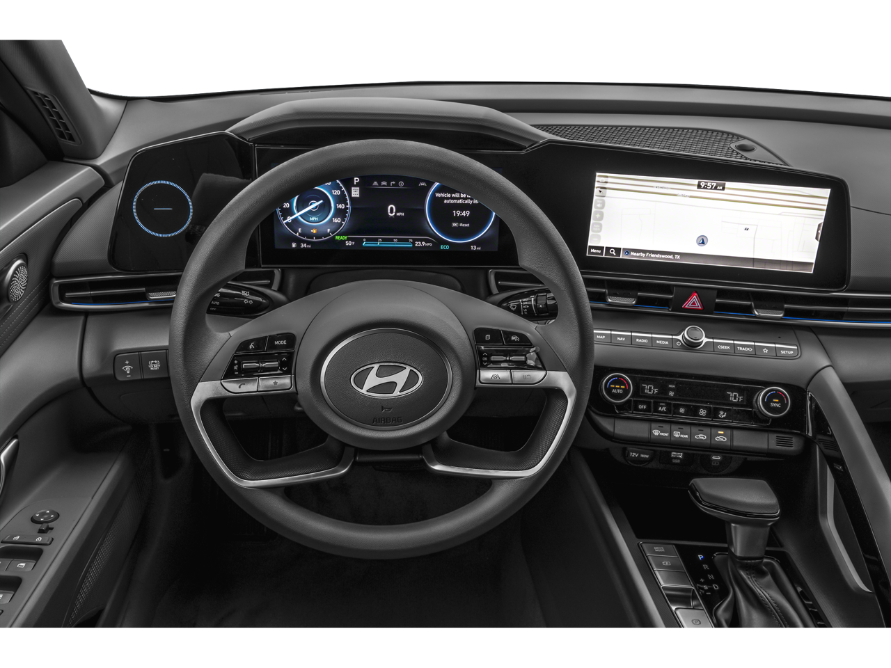 2025 Hyundai Elantra Hybrid Blue