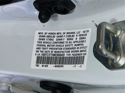 2021 Honda Civic EX-L