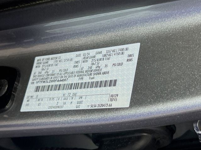 2024 Ford F-150 XLT
