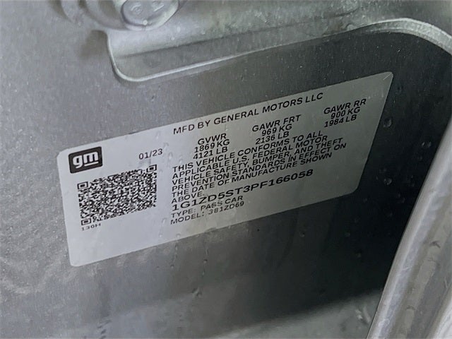 2023 Chevrolet Malibu LT 1LT