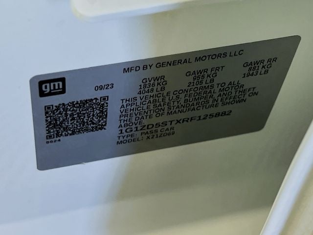2024 Chevrolet Malibu LT 1LT