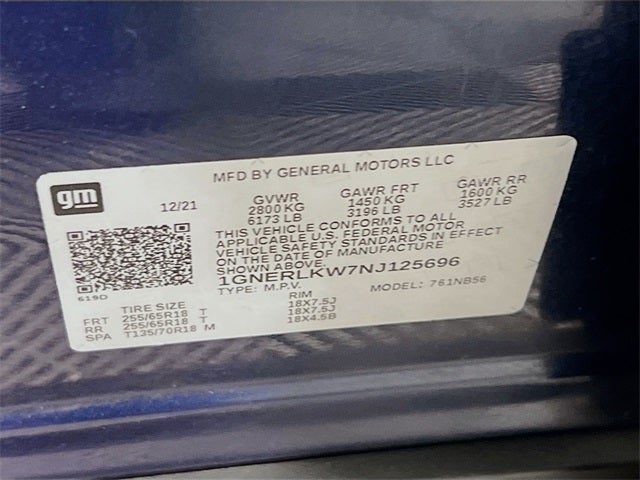 2022 Chevrolet Traverse LS w/1FL