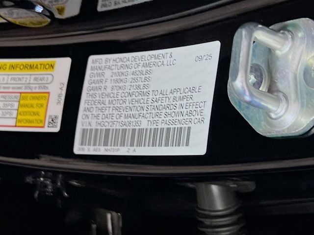 2025 Honda Accord Hybrid Sport-L