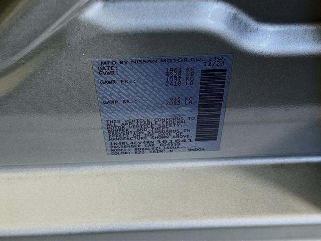 2024 Nissan Altima 2.5 SR