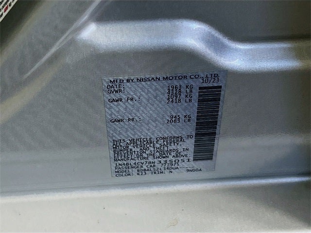 2024 Nissan Altima 2.5 SR