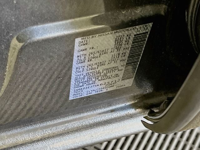 2025 Nissan Frontier SV