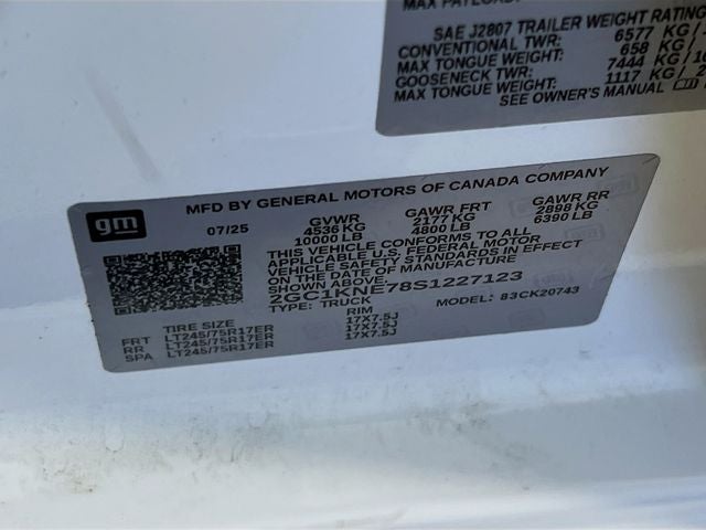 2025 Chevrolet Silverado 2500HD LT
