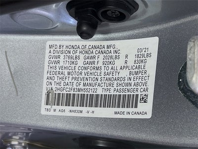 2021 Honda Civic Sport