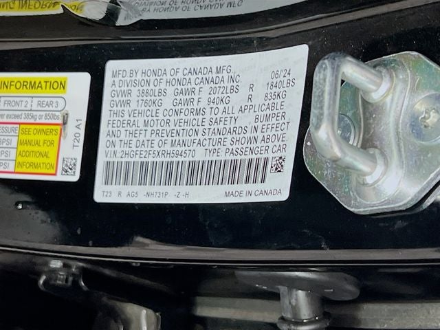 2024 Honda Civic Sport