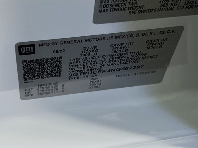 2022 GMC Sierra 1500 Elevation