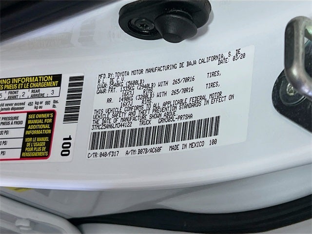 2020 Toyota Tacoma TRD Off-Road V6