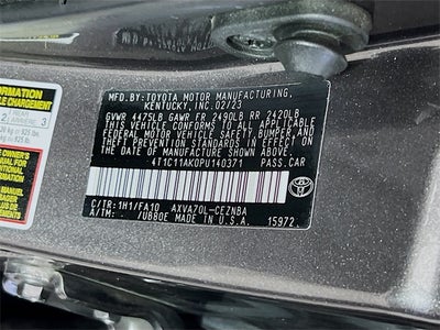 2023 Toyota Camry LE