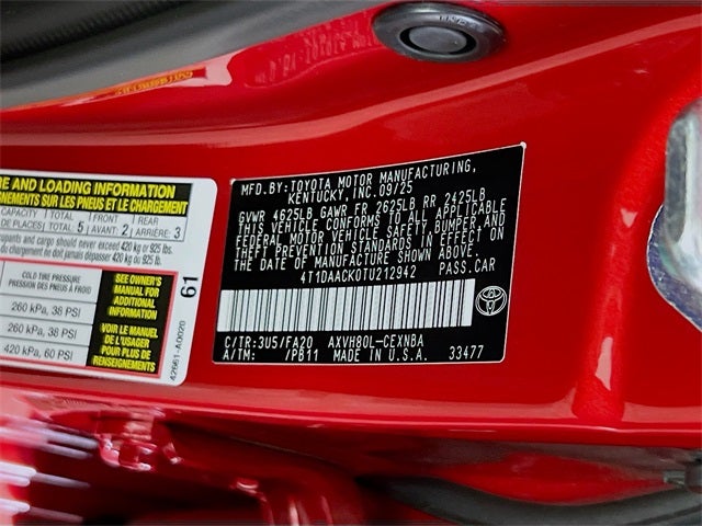 2026 Toyota Camry LE