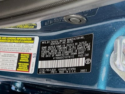 2026 Toyota Camry XSE