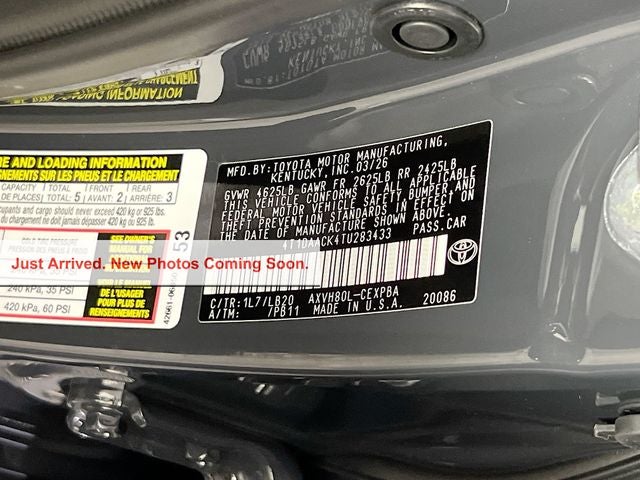 2026 Toyota Camry XSE