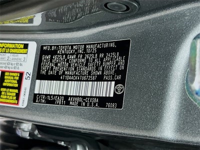 2026 Toyota Camry SE