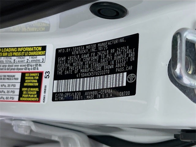 2026 Toyota Camry XSE