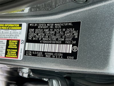 2026 Toyota Camry SE