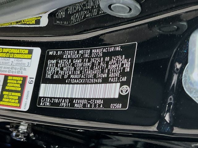 2026 Toyota Camry LE