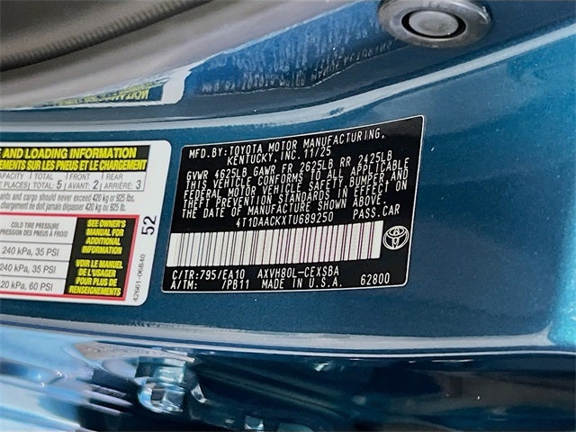 2026 Toyota Camry SE