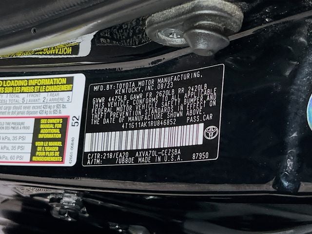 2024 Toyota Camry SE