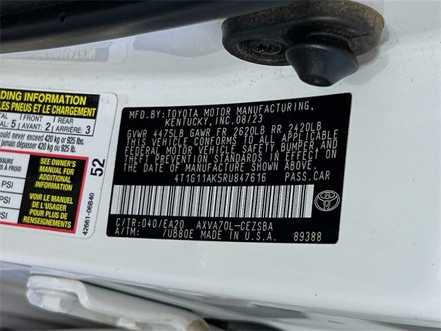 2024 Toyota Camry SE