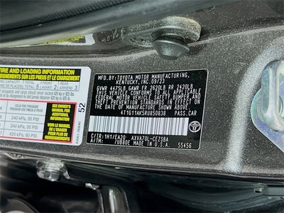 2024 Toyota Camry SE