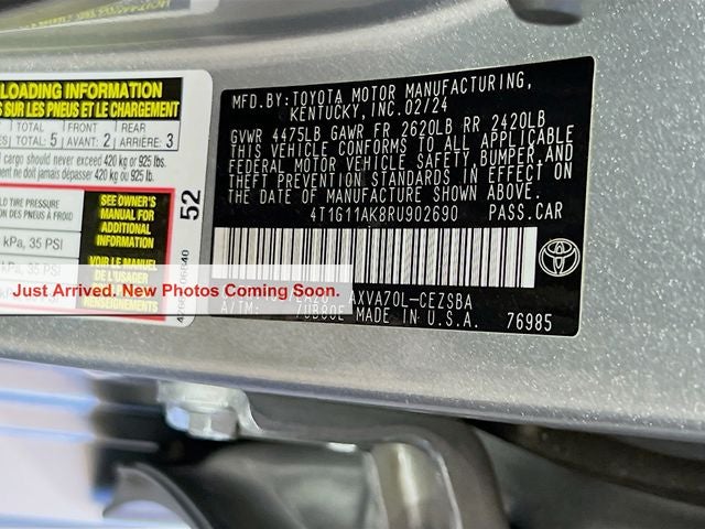 2024 Toyota Camry SE