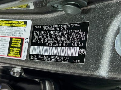 2023 Toyota Camry XSE