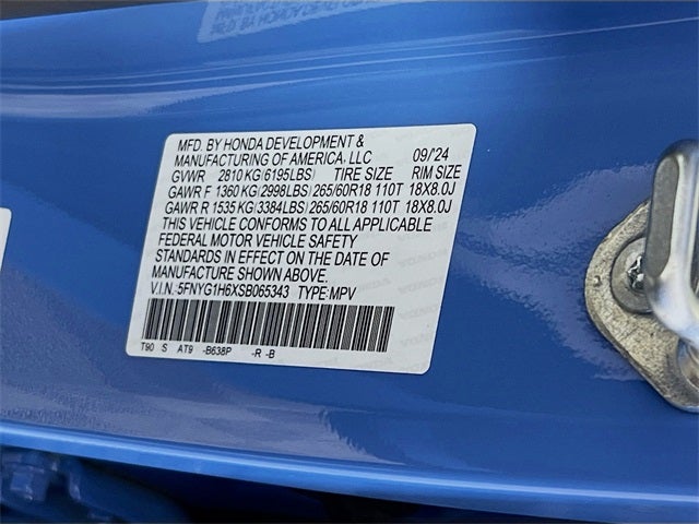 2025 Honda Pilot TrailSport