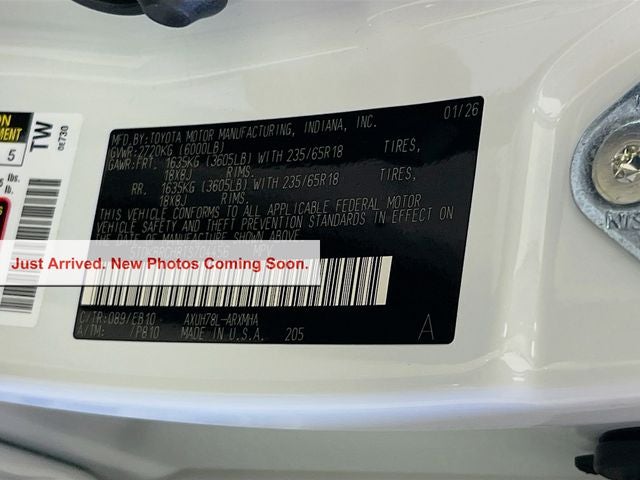 2026 Toyota Highlander Hybrid XLE