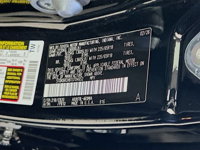 2026 Toyota Highlander Hybrid XLE