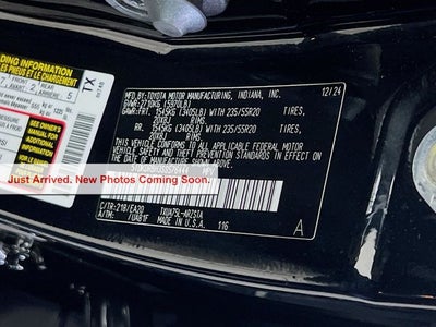 2025 Toyota Highlander XSE