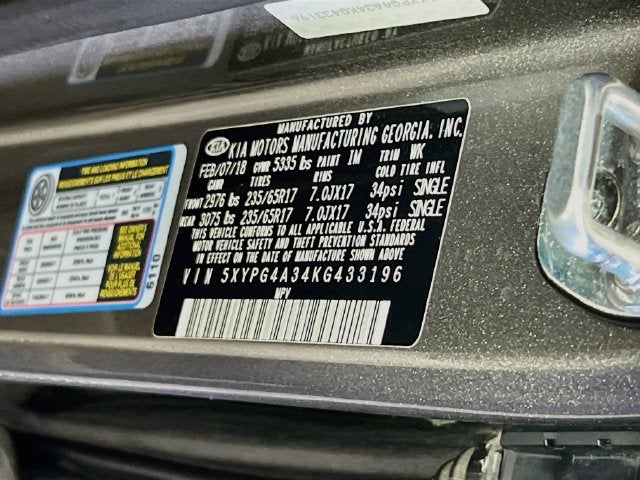 2019 Kia Sorento LX