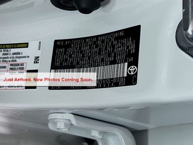 2026 Toyota Corolla SE