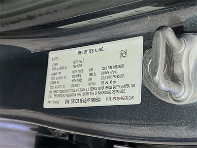 2022 Tesla Model 3 Base