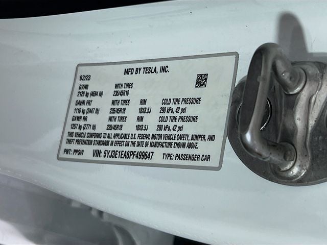 2023 Tesla Model 3 Base