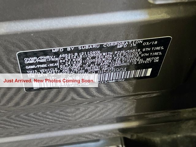 2018 Subaru Forester 2.0XT Touring