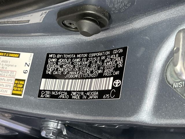 2026 Toyota Corolla Hybrid SE