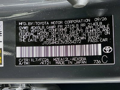 2027 Toyota Corolla SE