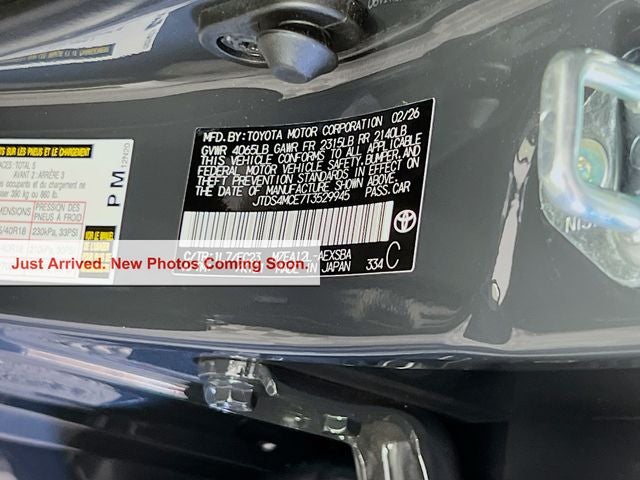 2026 Toyota Corolla SE