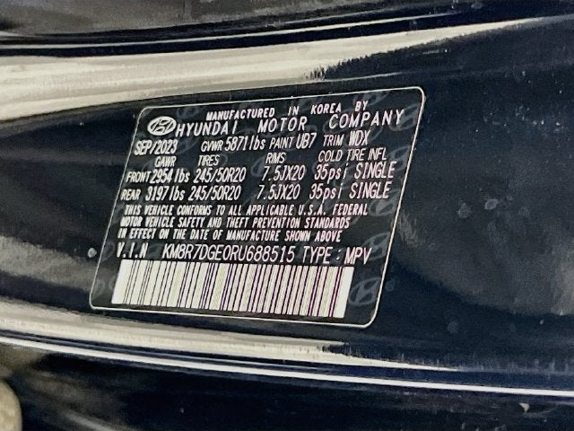 2024 Hyundai Palisade Calligraphy