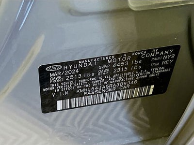2024 Hyundai Sonata SEL