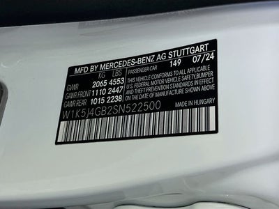 2025 Mercedes-Benz CLA CLA 250