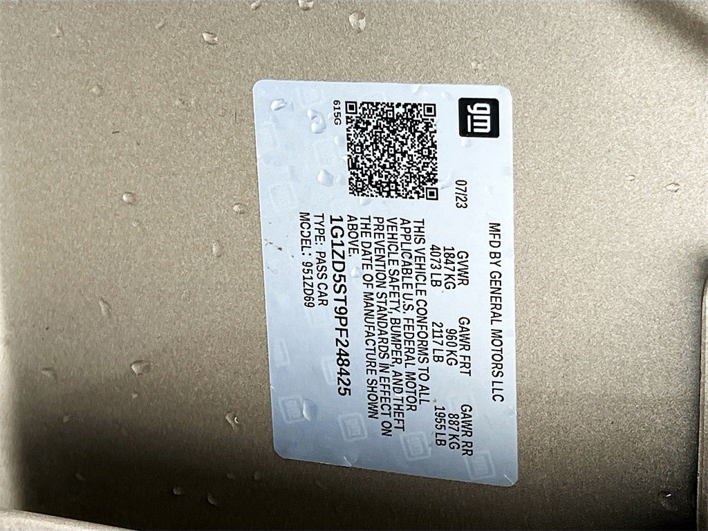 2023 Chevrolet Malibu LT 1LT