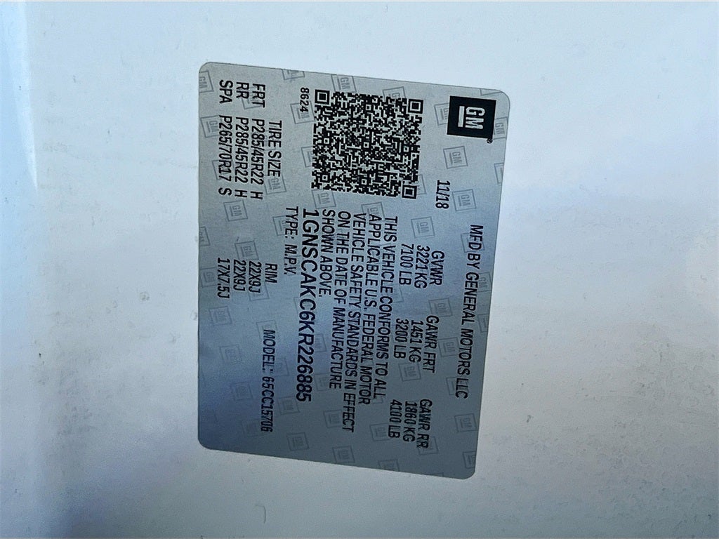 2019 Chevrolet Tahoe LS