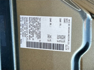 2024 Nissan Altima 2.5 SR