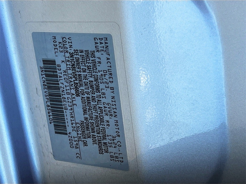 2023 Nissan Versa 1.6 SV