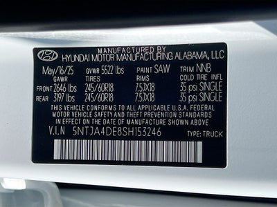 2025 Hyundai Santa Cruz SE