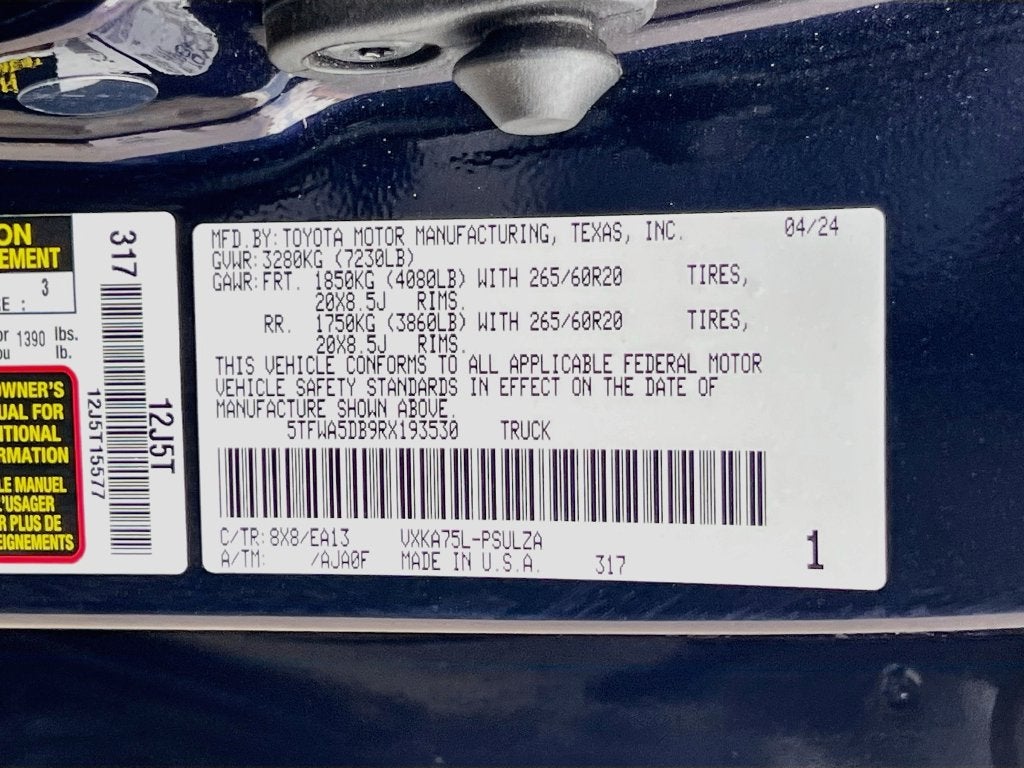 2024 Toyota Tundra Limited